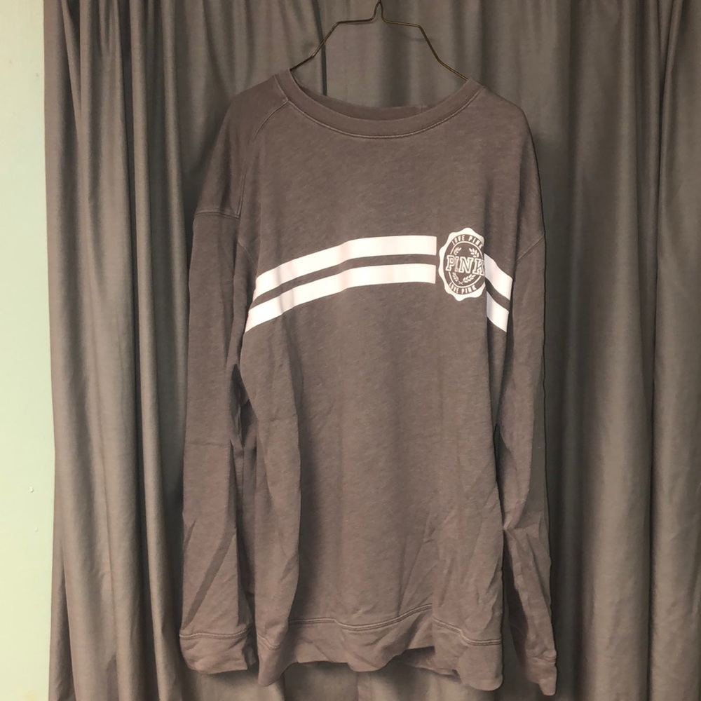 M PINK Sweatshirt Grey
